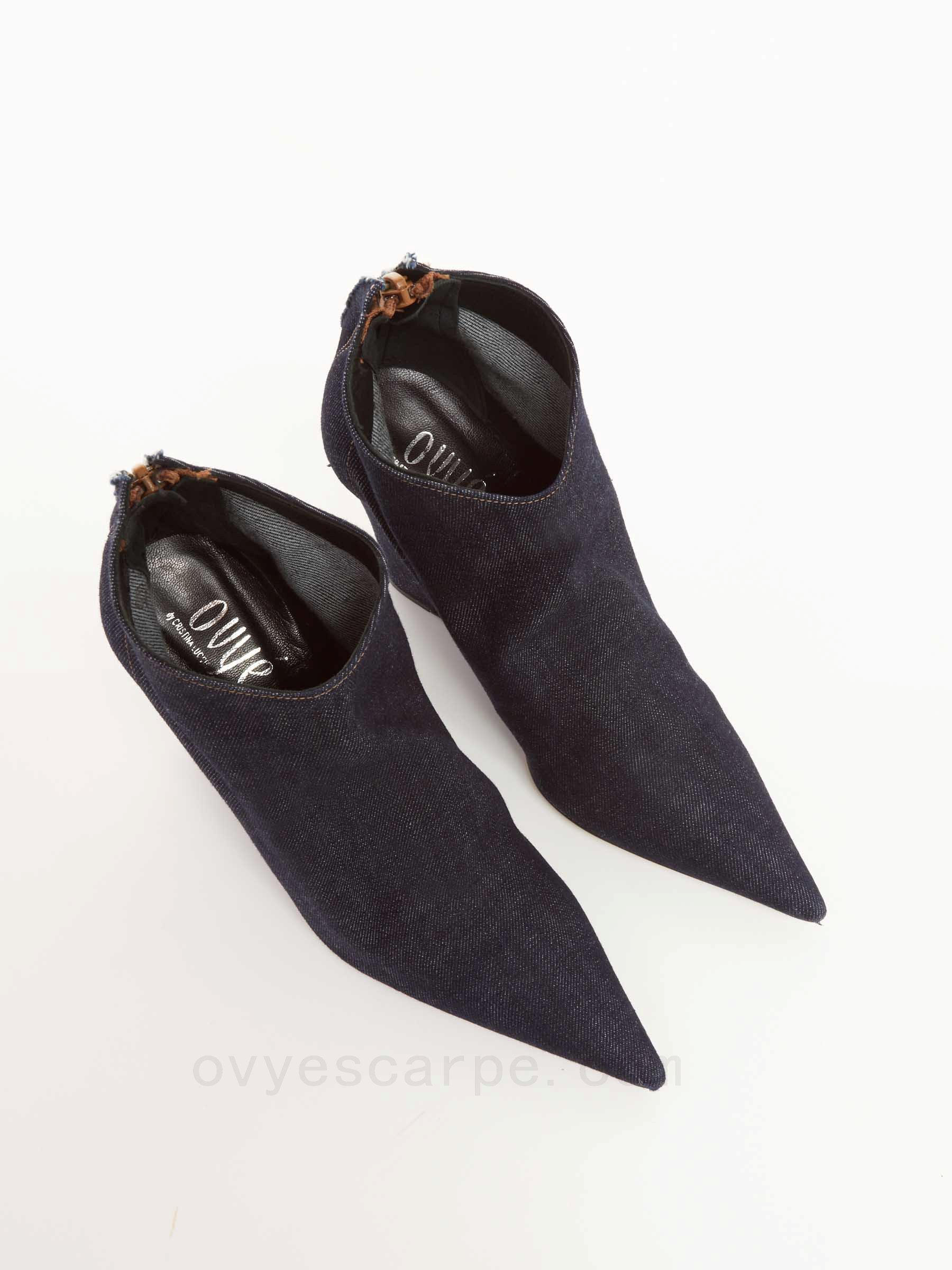 ovye shop Wedge Jeans Ankle Boots F08161027-0471 Al 70 Outlet